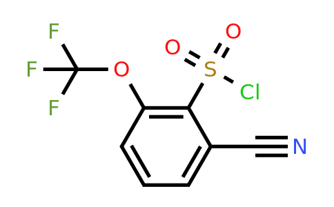 1803711-61-6 | 2-Cyano-6-(trifluoromethoxy)benzenesulfonylchloride