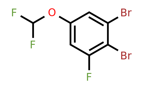 1803711-79-6 | 1,2-Dibromo-5-difluoromethoxy-3-fluorobenzene