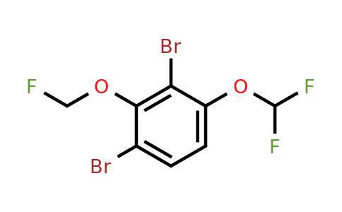 1803711-91-2 | 1,3-Dibromo-4-difluoromethoxy-2-(fluoromethoxy)benzene