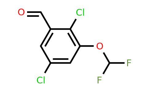1803712-06-2 | 2,5-Dichloro-3-(difluoromethoxy)benzaldehyde