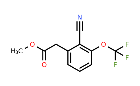 1803712-41-5 | Methyl 2-cyano-3-(trifluoromethoxy)phenylacetate