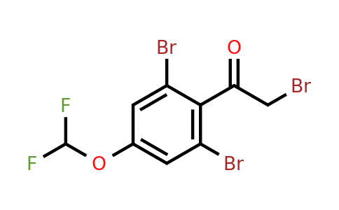 1803712-47-1 | 2',6'-Dibromo-4'-(difluoromethoxy)phenacyl bromide