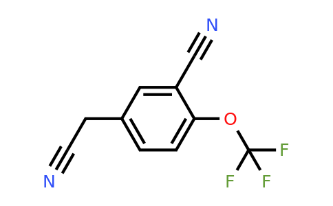 1803712-51-7 | 3-Cyano-4-(trifluoromethoxy)phenylacetonitrile