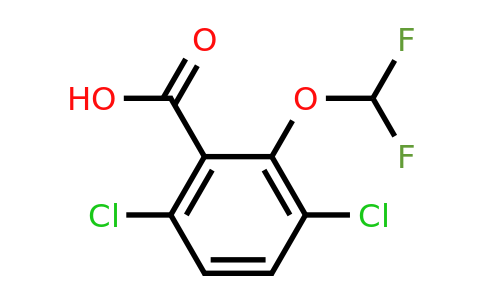 1803712-69-7 | 3,6-Dichloro-2-(difluoromethoxy)benzoic acid