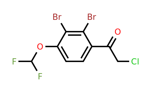 1803712-74-4 | 2',3'-Dibromo-4'-(difluoromethoxy)phenacyl chloride