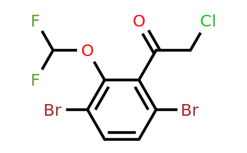 1803712-97-1 | 3',6'-Dibromo-2'-(difluoromethoxy)phenacyl chloride