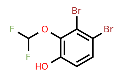 1803713-07-6 | 3,4-Dibromo-2-(difluoromethoxy)phenol