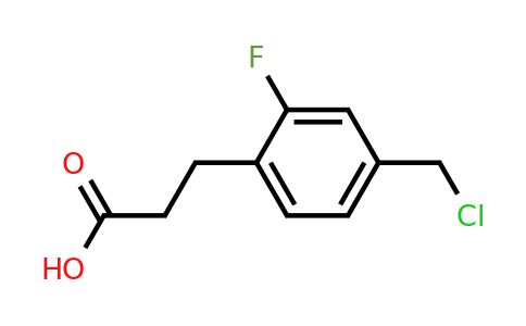 1803713-12-3 | 4-(Chloromethyl)-2-fluorophenylpropanoic acid