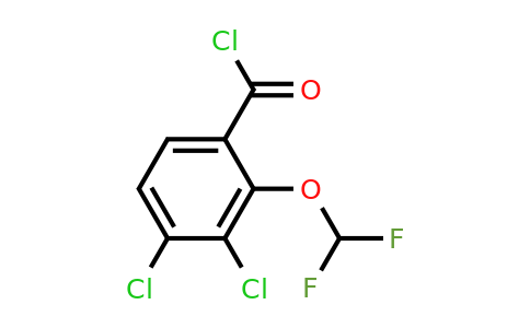 1803713-42-9 | 3,4-Dichloro-2-(difluoromethoxy)benzoylchloride