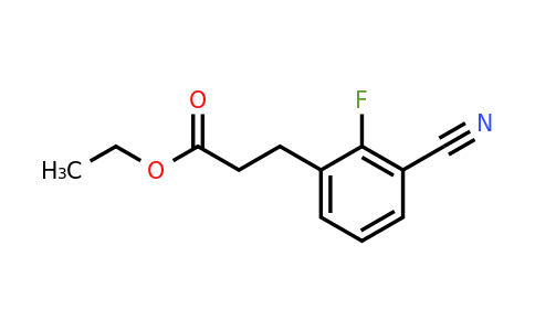 1803713-53-2 | Ethyl 3-cyano-2-fluorophenylpropanoate
