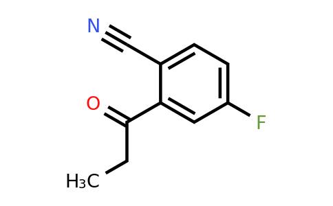 4-Fluoro-2-propionylbenzonitrile