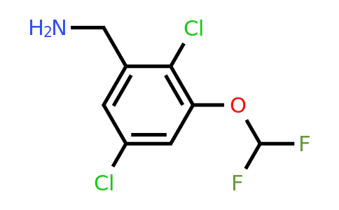 1803714-11-5 | 2,5-Dichloro-3-(difluoromethoxy)benzylamine