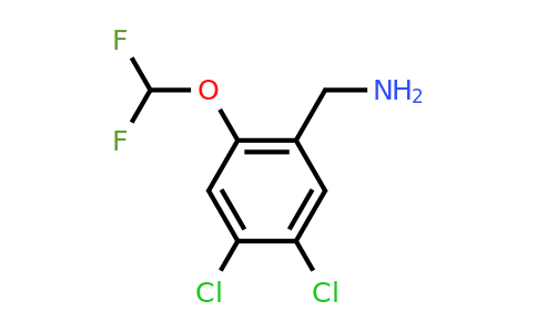 1803714-16-0 | 4,5-Dichloro-2-(difluoromethoxy)benzylamine