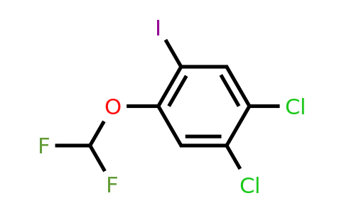 1803714-66-0 | 1,2-Dichloro-4-difluoromethoxy-5-iodobenzene