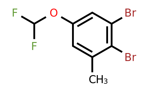 1803715-24-3 | 2,3-Dibromo-5-(difluoromethoxy)toluene