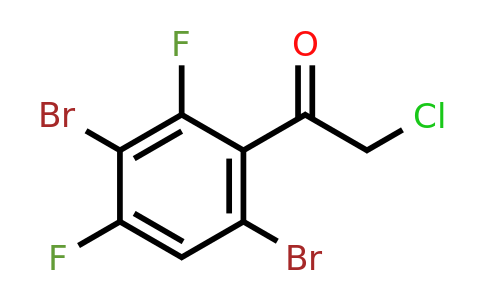 1803715-45-8 | 3',6'-Dibromo-2',4'-difluorophenacyl chloride