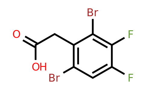 1803715-58-3 | 2,6-Dibromo-3,4-difluorophenylacetic acid