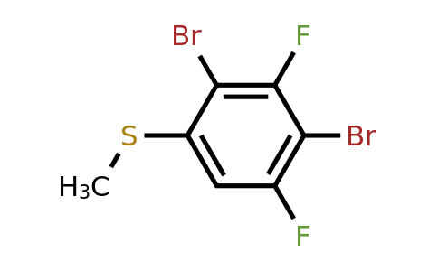 1803715-70-9 | 2,4-Dibromo-3,5-difluorothioanisole