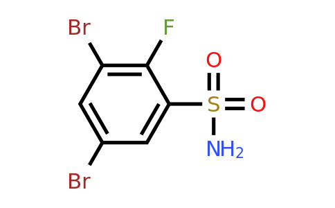 1803716-11-1 | 3,5-Dibromo-2-fluorobenzenesulfonamide