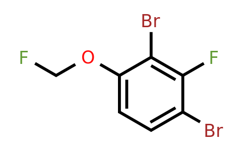 1803716-21-3 | 1,3-Dibromo-2-fluoro-4-(fluoromethoxy)benzene