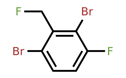 1803716-23-5 | 1,3-Dibromo-4-fluoro-2-(fluoromethyl)benzene