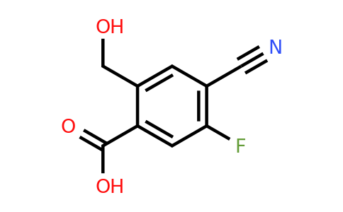 1803716-27-9 | 4-Cyano-5-fluoro-2-(hydroxymethyl)benzoic acid