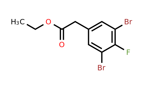 1803716-86-0 | Ethyl 3,5-dibromo-4-fluorophenylacetate