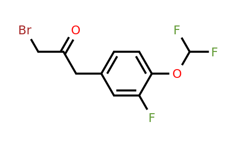 1803717-04-5 | 1-Bromo-3-(4-(difluoromethoxy)-3-fluorophenyl)propan-2-one