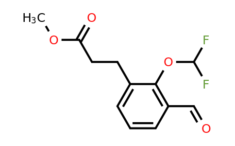 1803717-15-8 | Methyl 2-(difluoromethoxy)-3-formylphenylpropanoate