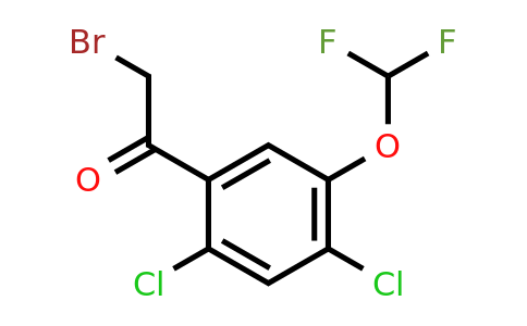 1803717-59-0 | 2',4'-Dichloro-5'-(difluoromethoxy)phenacyl bromide