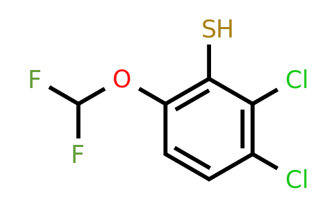 1803718-00-4 | 2,3-Dichloro-6-(difluoromethoxy)thiophenol