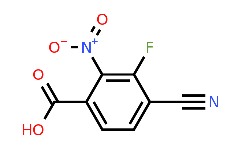 1803718-34-4 | 4-Cyano-3-fluoro-2-nitrobenzoic acid