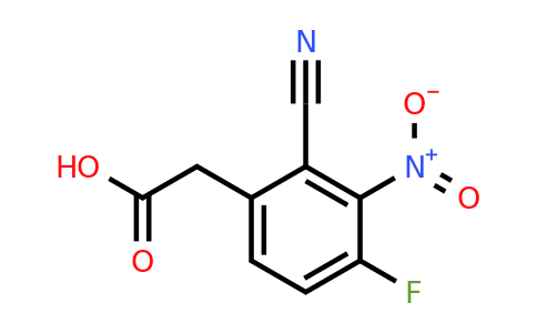 1803718-40-2 | 2-Cyano-4-fluoro-3-nitrophenylacetic acid