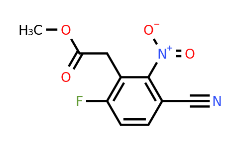 1803718-56-0 | Methyl 3-cyano-6-fluoro-2-nitrophenylacetate