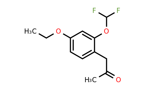 1803720-42-4 | 1-(2-(Difluoromethoxy)-4-ethoxyphenyl)propan-2-one