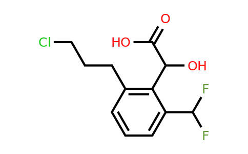 1803720-67-3 | 2-(3-Chloropropyl)-6-(difluoromethyl)mandelic acid