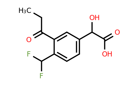 1803720-78-6 | 4-(Difluoromethyl)-3-propionylmandelic acid