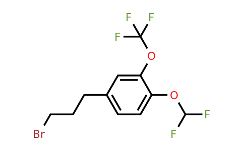 1803721-45-0 | 1-(3-Bromopropyl)-4-(difluoromethoxy)-3-(trifluoromethoxy)benzene