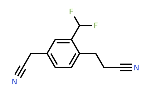 1803721-49-4 | 4-(2-Cyanoethyl)-3-(difluoromethyl)phenylacetonitrile