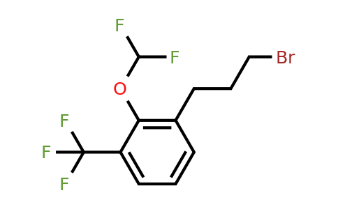 1803721-72-3 | 3-(3-Bromopropyl)-2-(difluoromethoxy)benzotrifluoride