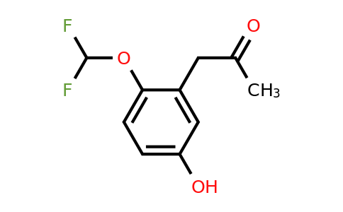 1803721-86-9 | 1-(2-(Difluoromethoxy)-5-hydroxyphenyl)propan-2-one