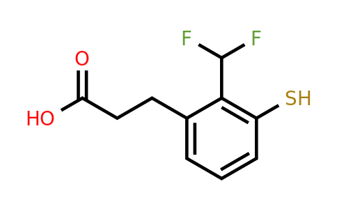 1803722-12-4 | 2-(Difluoromethyl)-3-mercaptophenylpropanoic acid