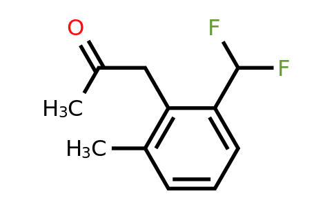 1803722-80-6 | 1-(2-(Difluoromethyl)-6-methylphenyl)propan-2-one