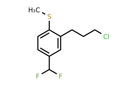 2-(3-Chloropropyl)-4-(difluoromethyl)thianisole