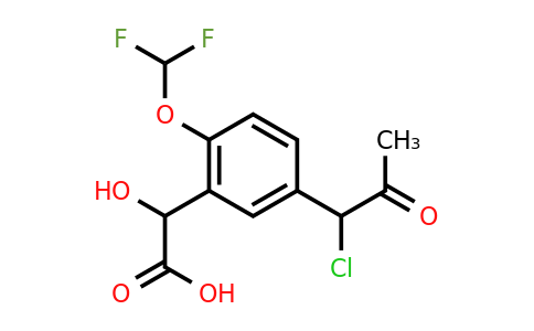 1803723-24-1 | 5-(1-Chloro-2-oxopropyl)-2-(difluoromethoxy)mandelic acid