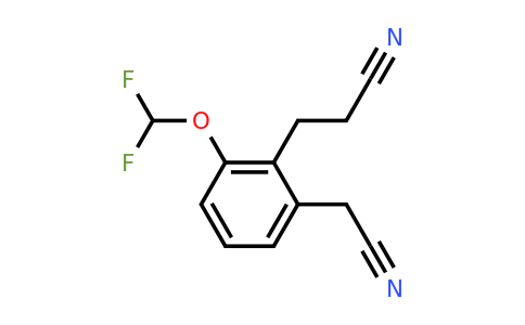 1803723-61-6 | 2-(2-Cyanoethyl)-3-(difluoromethoxy)phenylacetonitrile