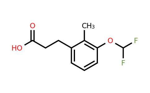 1803723-83-2 | 3-(Difluoromethoxy)-2-methylphenylpropanoic acid
