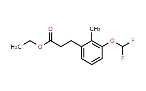 1803723-92-3 | Ethyl 3-(difluoromethoxy)-2-methylphenylpropanoate