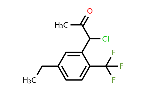 1803725-25-8 | 1-Chloro-1-(5-ethyl-2-(trifluoromethyl)phenyl)propan-2-one