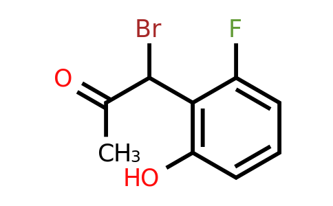 1803726-05-7 | 1-Bromo-1-(2-fluoro-6-hydroxyphenyl)propan-2-one